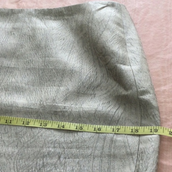 Linda Allard Ellen Tracy Skirt size P8 color Champagne lined inside. #431 - Picture 4 of 8